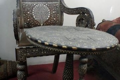 Lahore-Museum-Sikh-Era-Relics-RanjitSingh-decorated-furniture-4