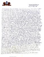Simranjit S Mann Letter