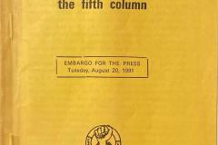 The Fourth Estate as the fifth column