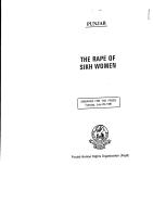 The Rape of Sikh Women