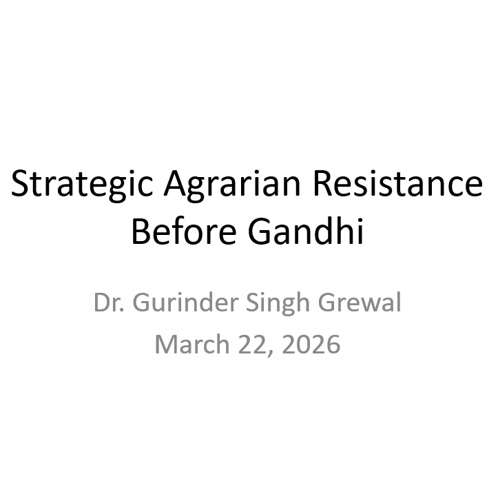 Strategic Agrarian Resistance Before Gandhi