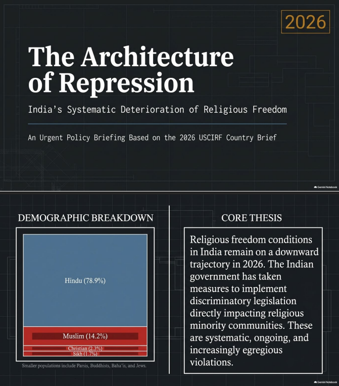 India's Systematic Deterioration of Religious Freedom